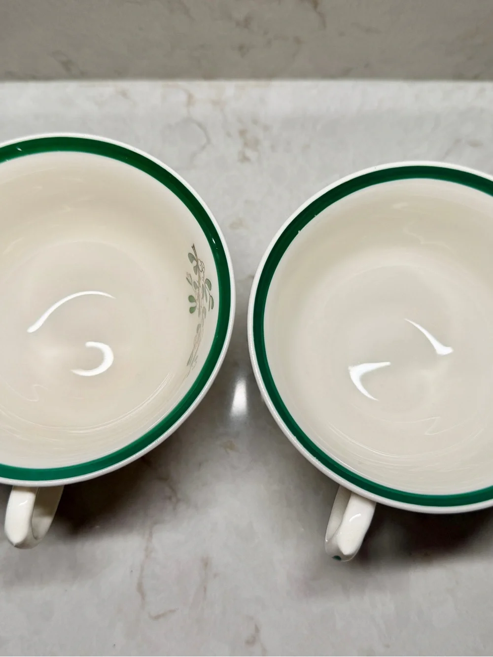 VINTAGE, BERTSON HOUSE LTD. (New York), HANDLED SOUP BOWL. SET /2